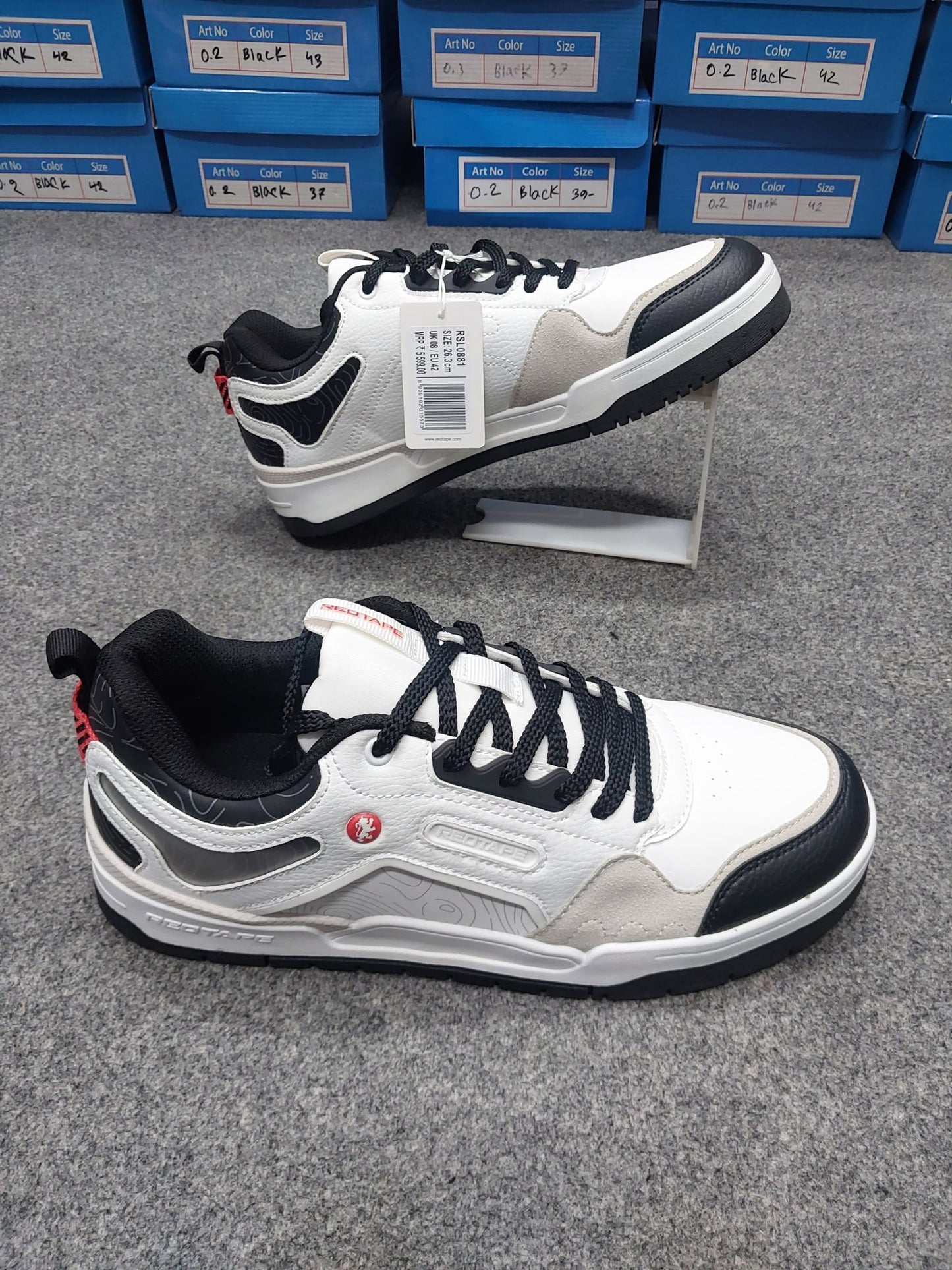 Redtape Casual Sneakers।Black-Edition