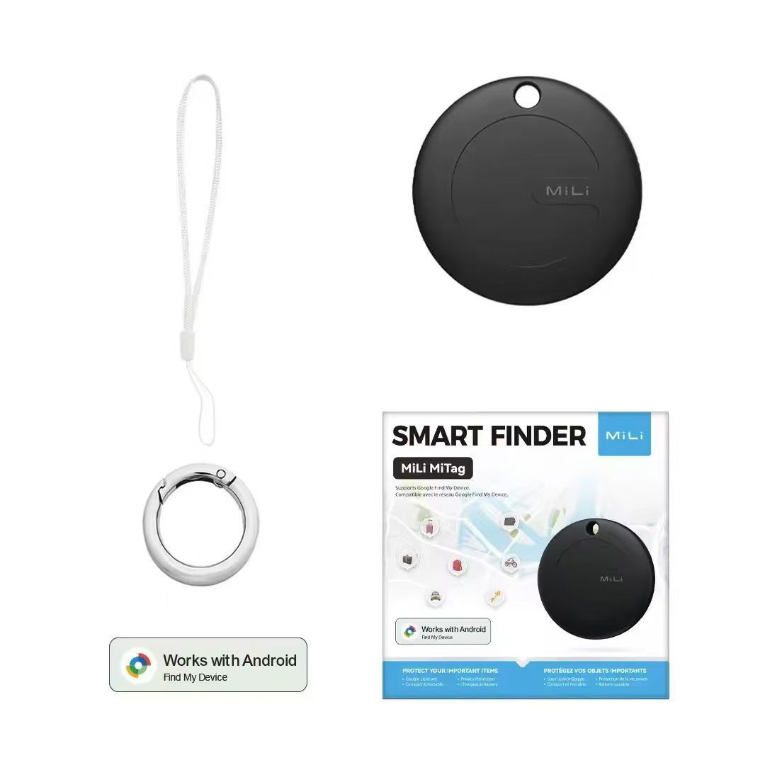 MiLi MiTag Go Smart Finder for Android – Compatible with Android devices, replaceable battery, Google certified