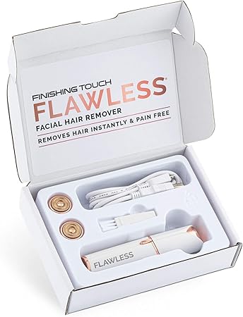Flawless Painless Facial Hair Removal Facial Finishing Touch Epilator - Trimmer (P-2318)