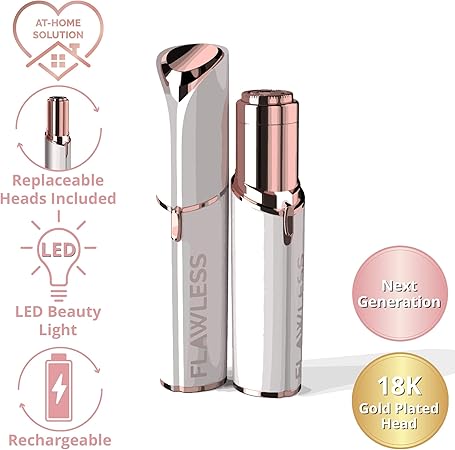 Flawless Painless Facial Hair Removal Facial Finishing Touch Epilator - Trimmer (P-2318)