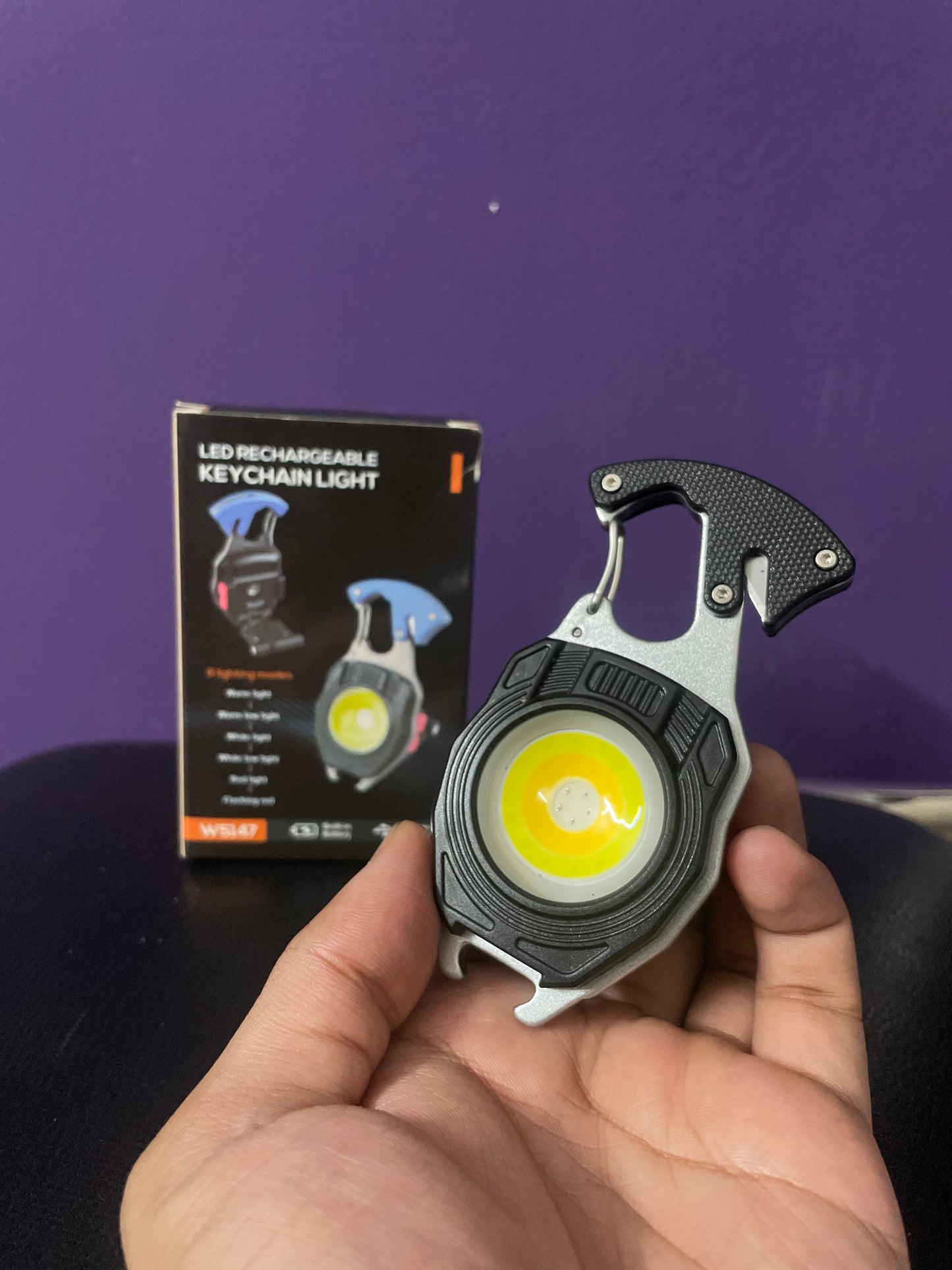 Powerdex PD-808 Multi-Function Mini Projector Lamp & Lighter Flashlight