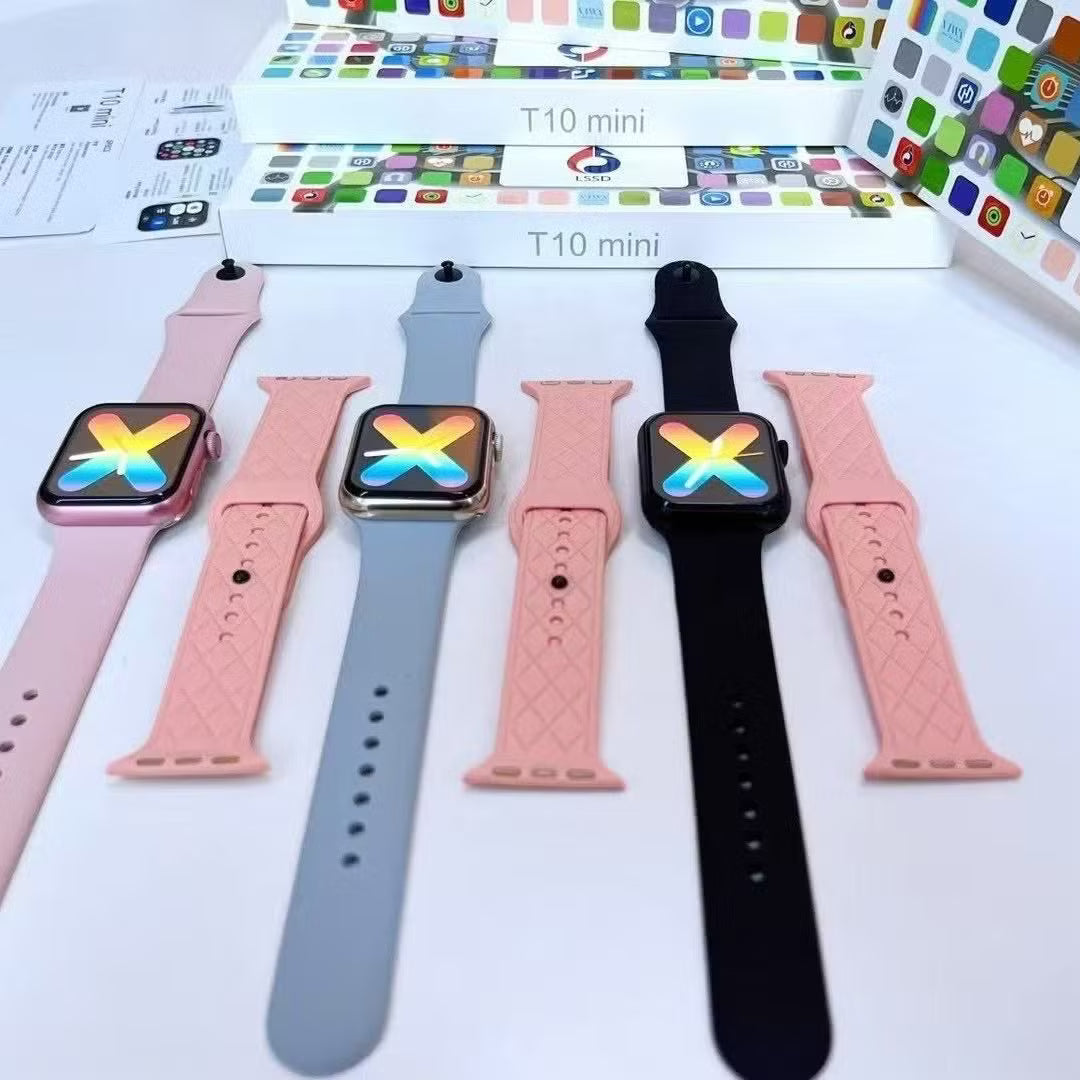 T10 Mini Smart Watch Touch Bluetooth Calls Wireless Charging Watch
