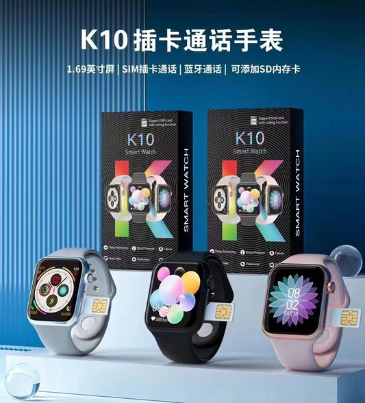 K10 Single SIM Smart Watch with Calling Function