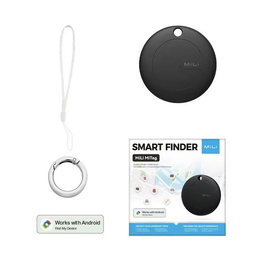 MiLi MiTag Go Smart Finder for Android – Compatible with Android devices, replaceable battery, Google certified