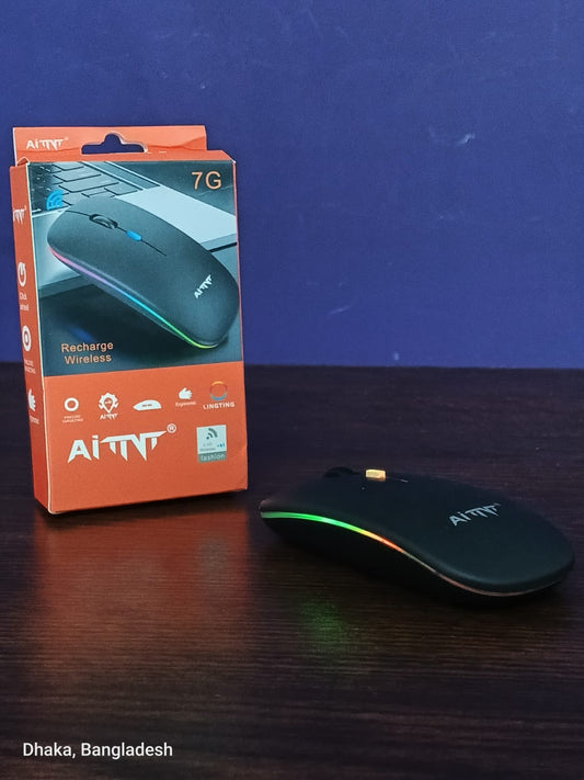 Aittvt recharge wirless office mouse 7G