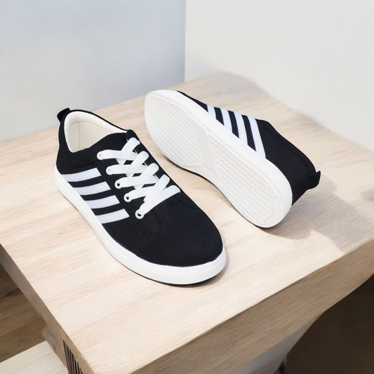 Mesh Sneakers Shoes For Men - Black