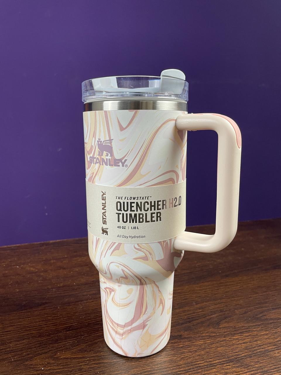 Quencher H2.0 Tumbler, specifically the 40 oz (1.18 L) version