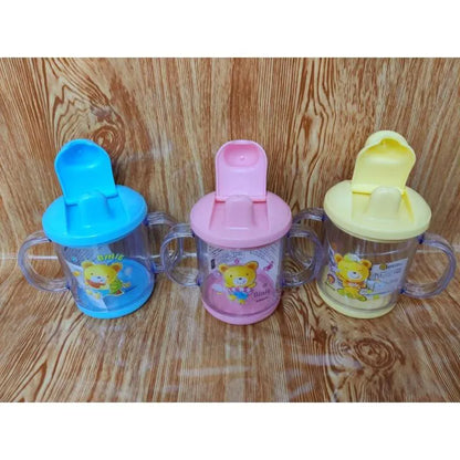 1pcs 150ml Baby Mumpot with Handle Baby Water Pot Beautiful Design (Random Color) (P-2130)