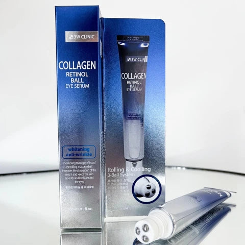 3W Clinic Collagen Retinol Ball Eye Serum 30ml | Korea