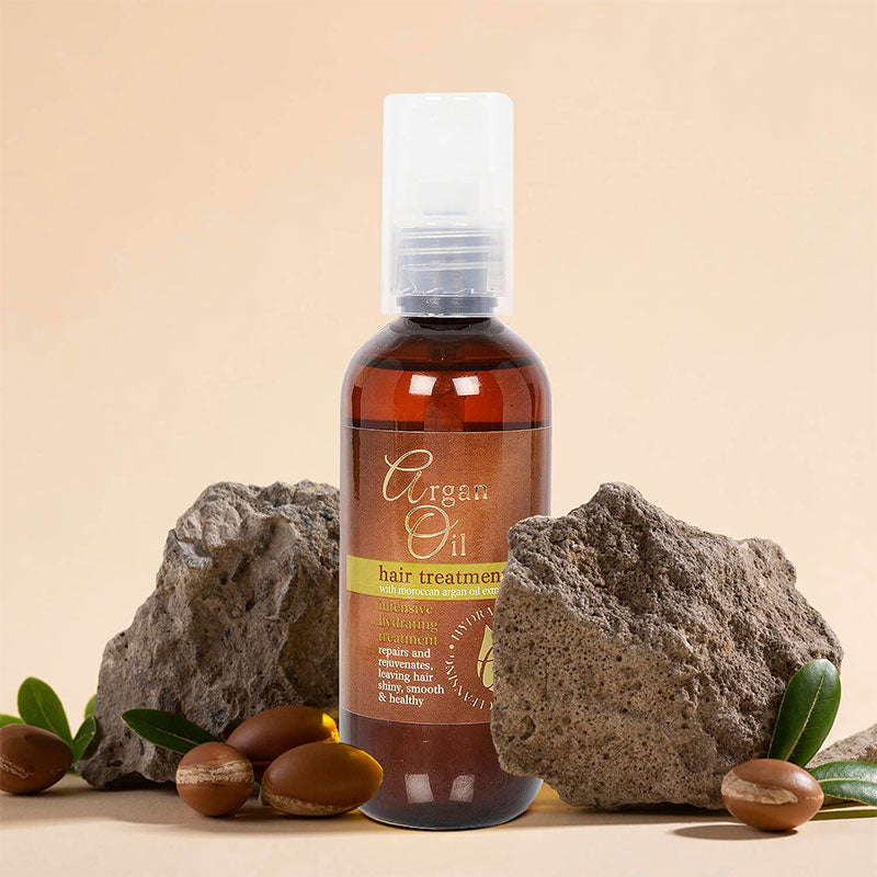 Xpel Argan Oil Hair Treatment 100ml – Moroccan Argan Oil Extract for Deep Hair Nourishment (Made in UK) (P2925)