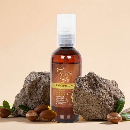 Xpel Argan Oil Hair Treatment 100ml – Moroccan Argan Oil Extract for Deep Hair Nourishment (Made in UK) (P2925)