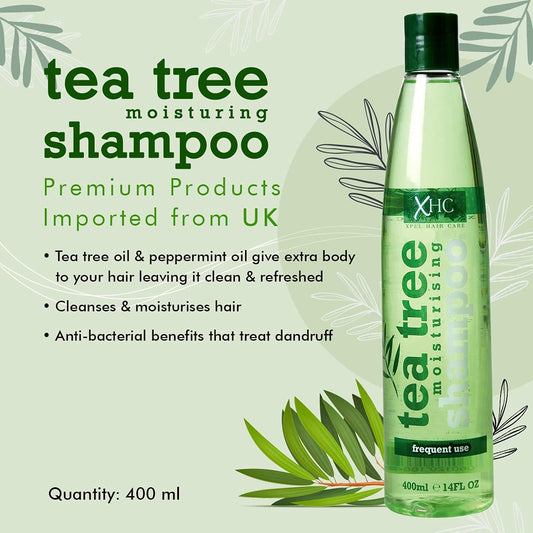 Xpel Hair Care Tea Tree Moisturising Shampoo 400ml (P-2928) | GWLDWEB | GWLDECOMMERCE SHOP | BUT NOW |